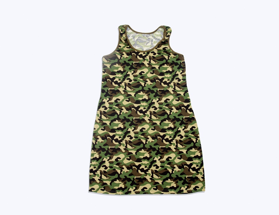 Vestido Hobby Pp Camu Verde Militar