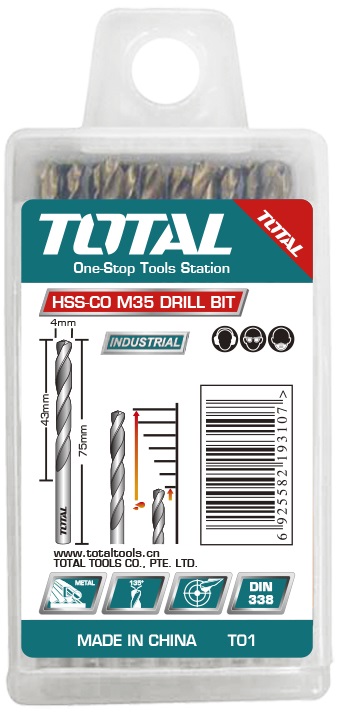 Mecha Total X20 M2 Hss Metal 03.5 Mm