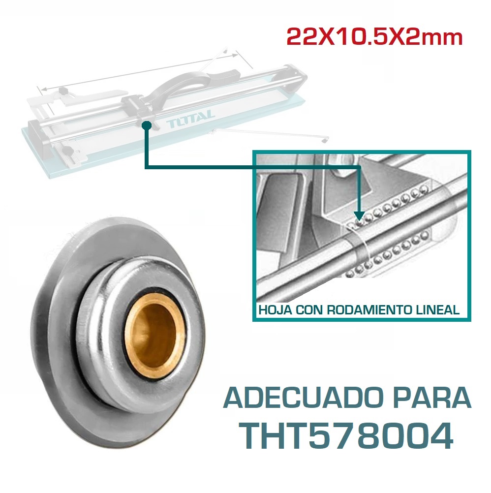 Cuchilla De Cortador Total Tht578004