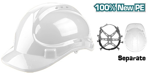 Casco Total De Seguridad Blanco Ss