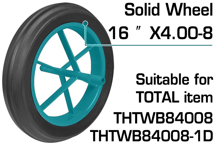 Rueda Solida Total 130kg