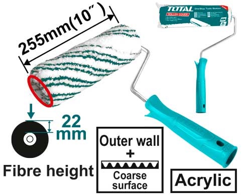 Rodillo Total 22*255mm Exterior