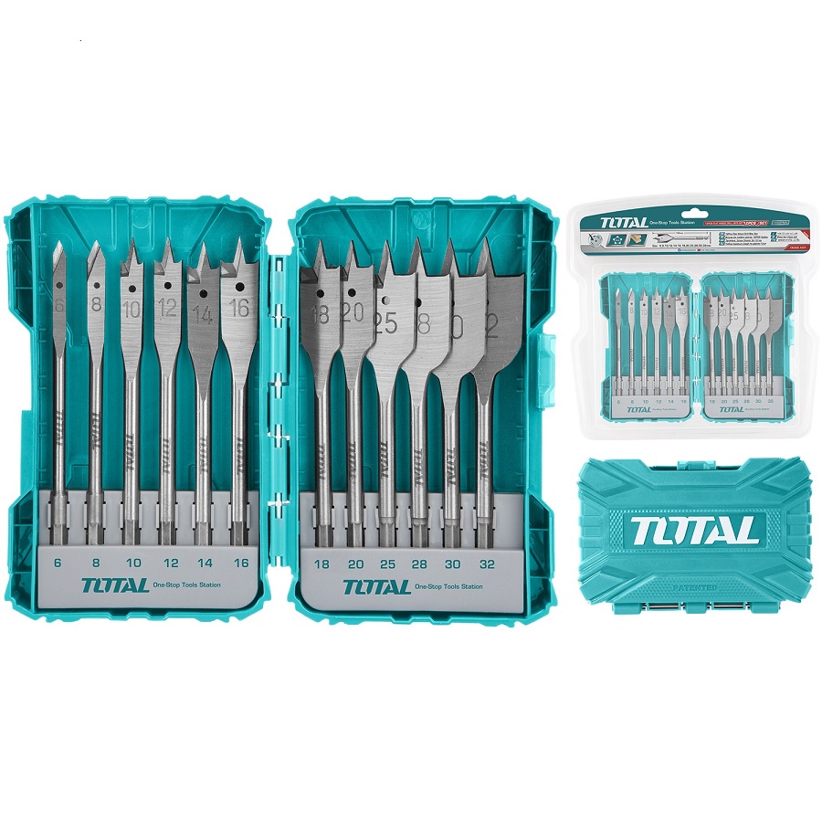 Kit Mechas Total 12pcs Madera