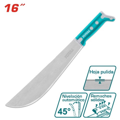 Machete Total 16" Mango Fino Industrial