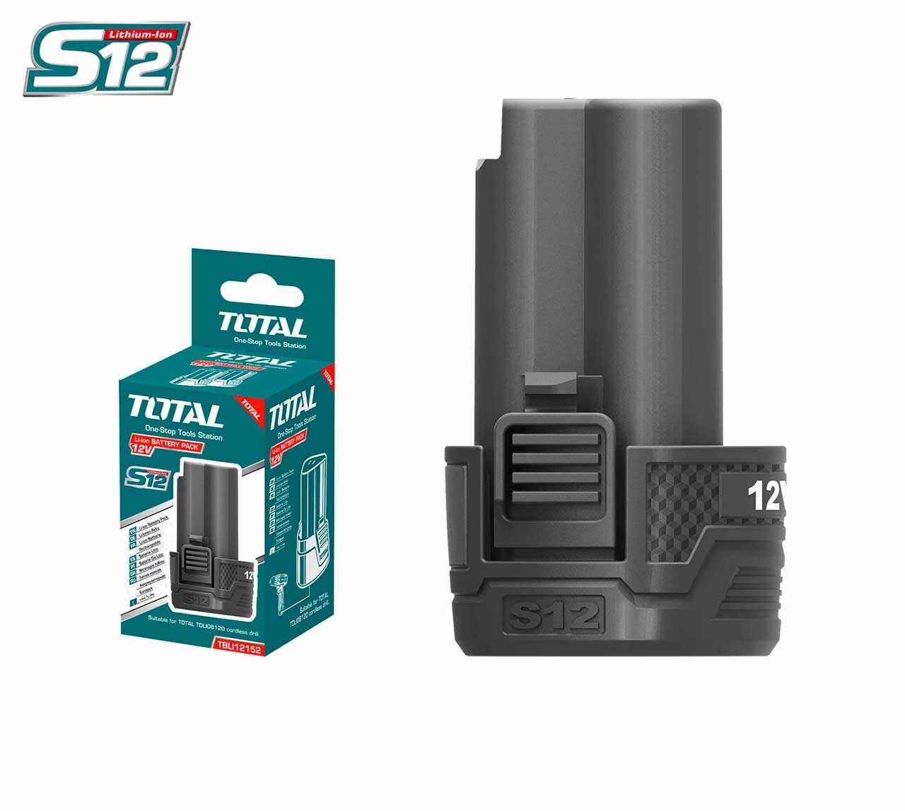 Bateria Total Litio 12v 1.5a