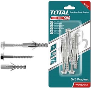 Kit Tornillo Tarugo Total St6.0x65