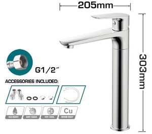 Grifo Total Monocomando 241mm