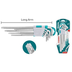 Llave Allen Total Torx 9pcs Extra Largo