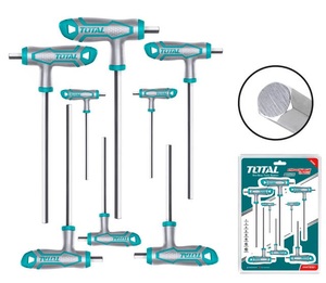 Set Llave Hex Total Mango T 8pcs