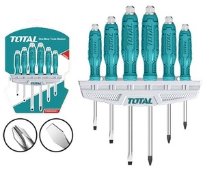 Set Destornillador Total 6 Pcs Base