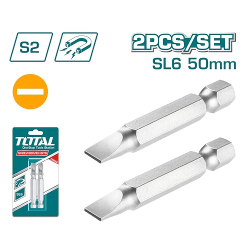 Puntas Para Taladro Total Sl6 50mm 2pcs