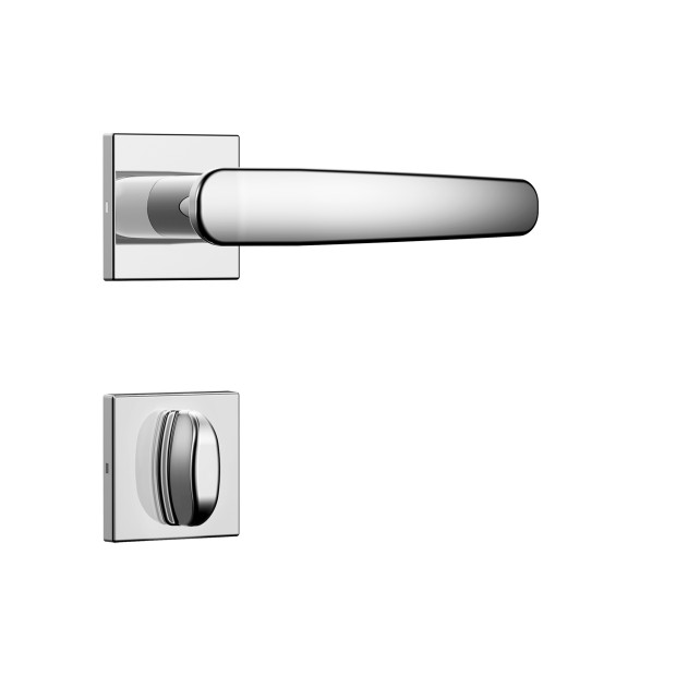 Cerradura Stam Classica3100 Ros.Cuadrada-Wc.Inox