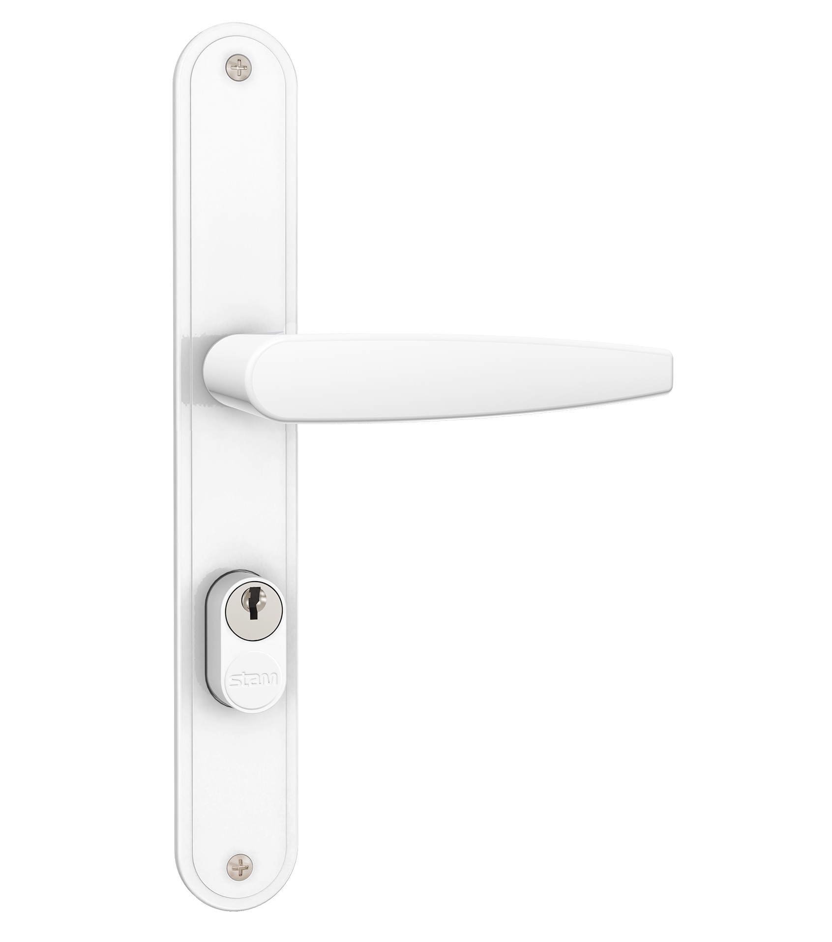 Cerradura Stam 601-602/33-Esp-Blanco(G) Externo